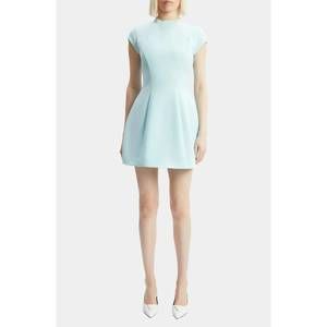 NEW BARDOT delphi hourglass mini dress in aqua